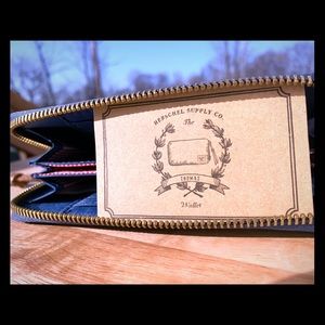 Herschel Supply Co. Thomas RFID Wallet Blue NWOT